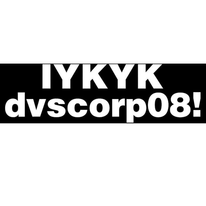 Iykyk Dvscorp08! Password Funny Georgia Voter Sarcasm Humor Bumper Sticker