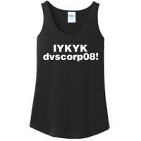 Iykyk Dvscorp08! Password Funny Georgia Voter Sarcasm Humor Ladies Essential Tank