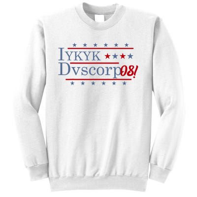 Iykyk Dvscorp08! Password Funny Georgia Voter Sarcasm Humor Sweatshirt