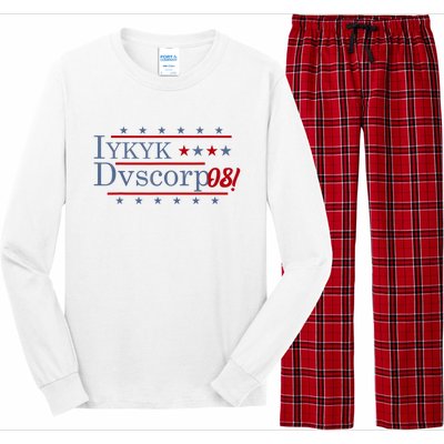 Iykyk Dvscorp08! Password Funny Georgia Voter Sarcasm Humor Long Sleeve Pajama Set