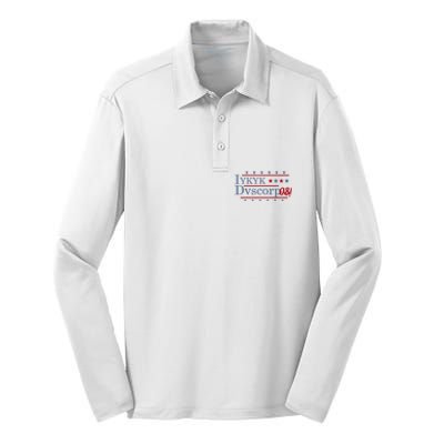 Iykyk Dvscorp08! Password Funny Georgia Voter Sarcasm Humor Silk Touch Performance Long Sleeve Polo