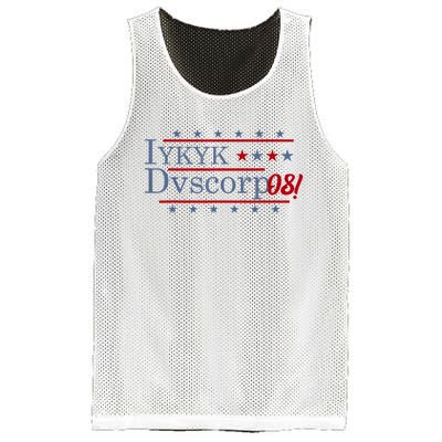 Iykyk Dvscorp08! Password Funny Georgia Voter Sarcasm Humor Mesh Reversible Basketball Jersey Tank