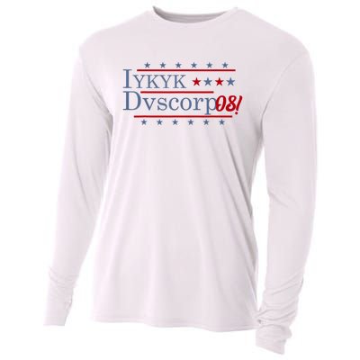 Iykyk Dvscorp08! Password Funny Georgia Voter Sarcasm Humor Cooling Performance Long Sleeve Crew