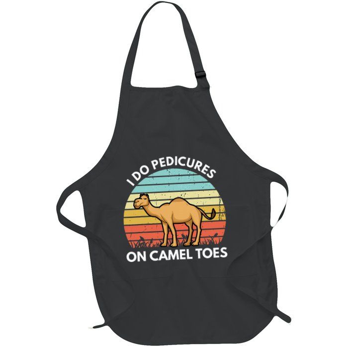 I Do Pedicures On Camel Toes Funny Camel Joke Saying Apron
