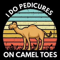 I Do Pedicures On Camel Toes Funny Camel Joke Saying Impact Tech Backpack