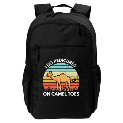 I Do Pedicures On Camel Toes Funny Camel Joke Saying Backpack