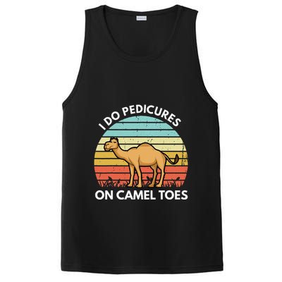 I Do Pedicures On Camel Toes Funny Camel Joke Saying PosiCharge Competitor Tank