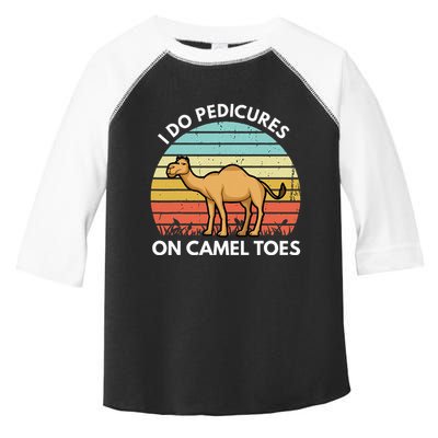 I Do Pedicures On Camel Toes Funny Camel Joke Saying Toddler Fine Jersey T-Shirt