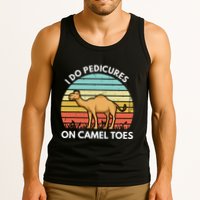 I Do Pedicures On Camel Toes Funny Camel Joke Saying Tank Top