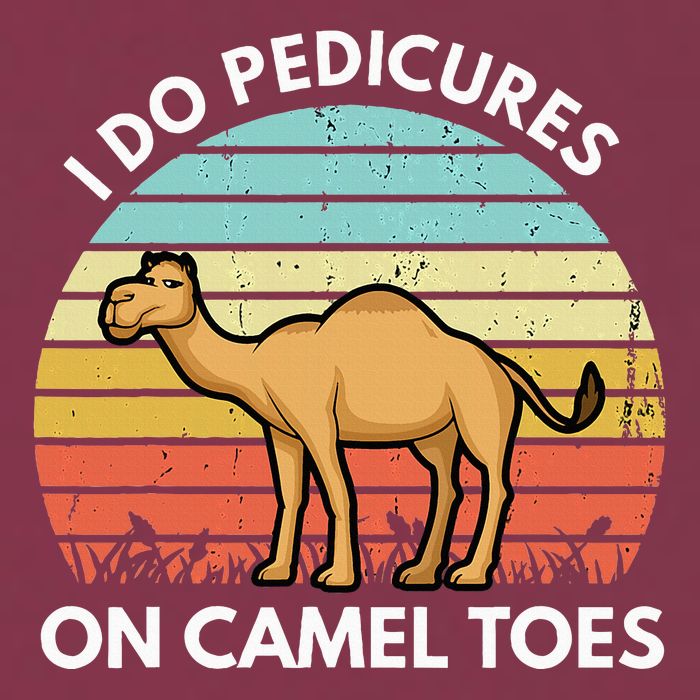 I Do Pedicures On Camel Toes Funny Camel Joke Saying 16oz Travel Tumbler