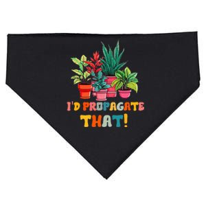 I D Propagate That Funny Plant Lover Gardener Gardening USA-Made Doggie Bandana