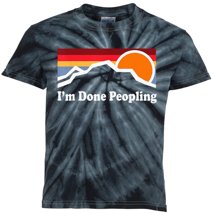 Im Done Peopling Kids Tie-Dye T-Shirt