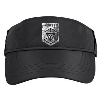 Ingress Distressed Premium Adult Drive Performance Visor