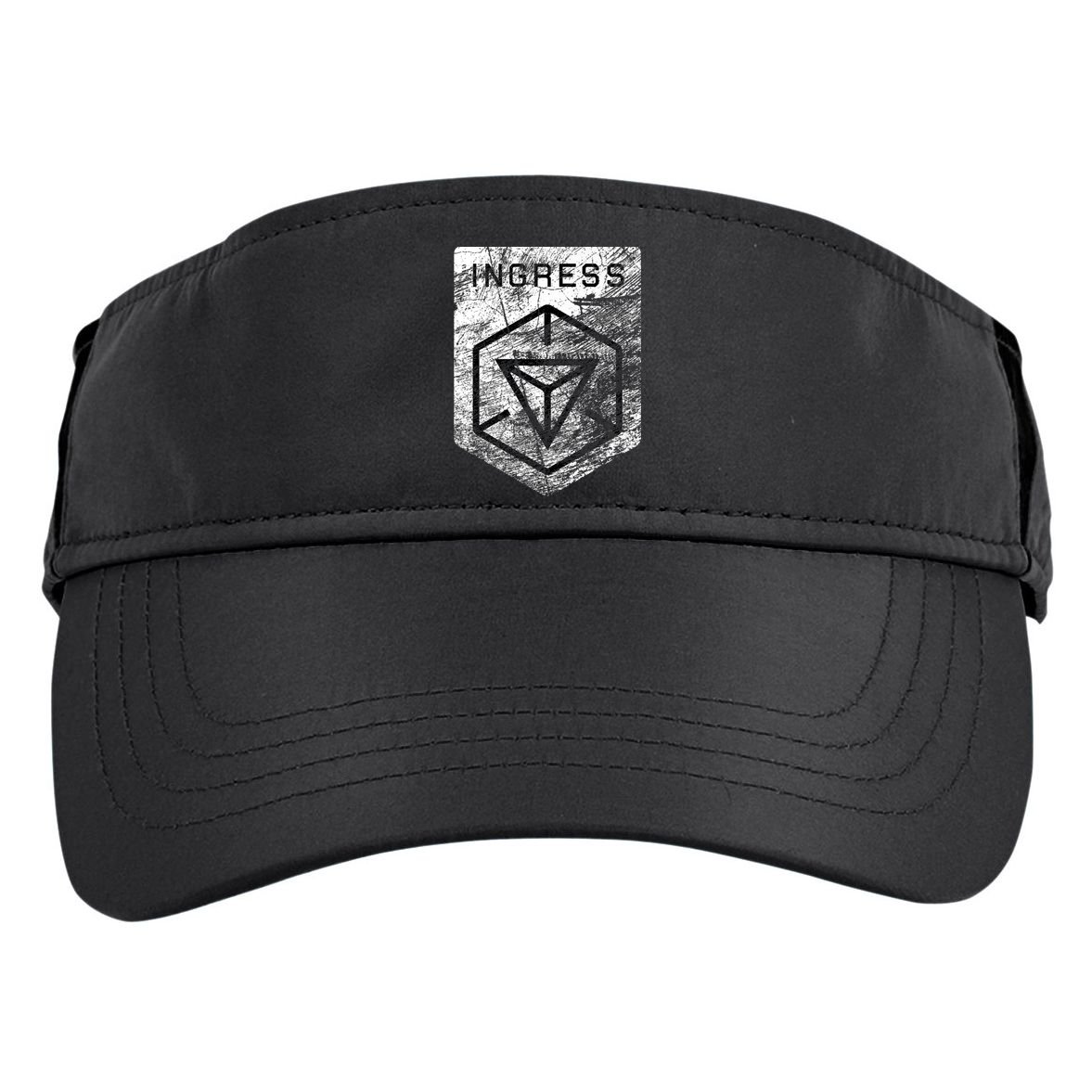 Ingress Distressed Premium Adult Drive Performance Visor