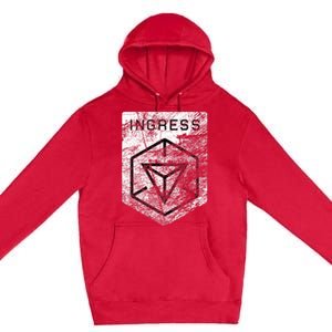 Ingress Distressed Premium Premium Pullover Hoodie