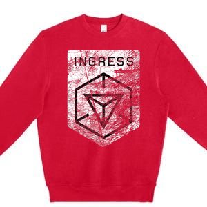 Ingress Distressed Premium Premium Crewneck Sweatshirt