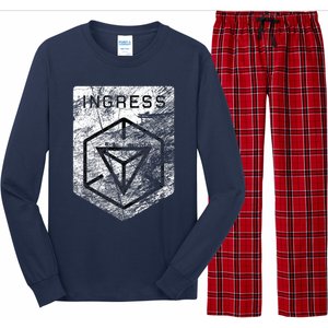 Ingress Distressed Premium Long Sleeve Pajama Set