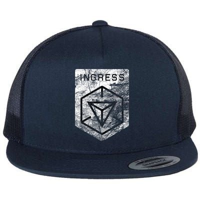 Ingress Distressed Premium Flatbill Hat
