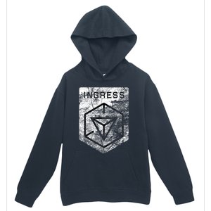 Ingress Distressed Premium Urban Pullover Hoodie