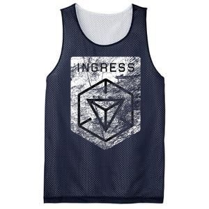 Ingress Distressed Premium Mesh Reversible Basketball Jersey Tank