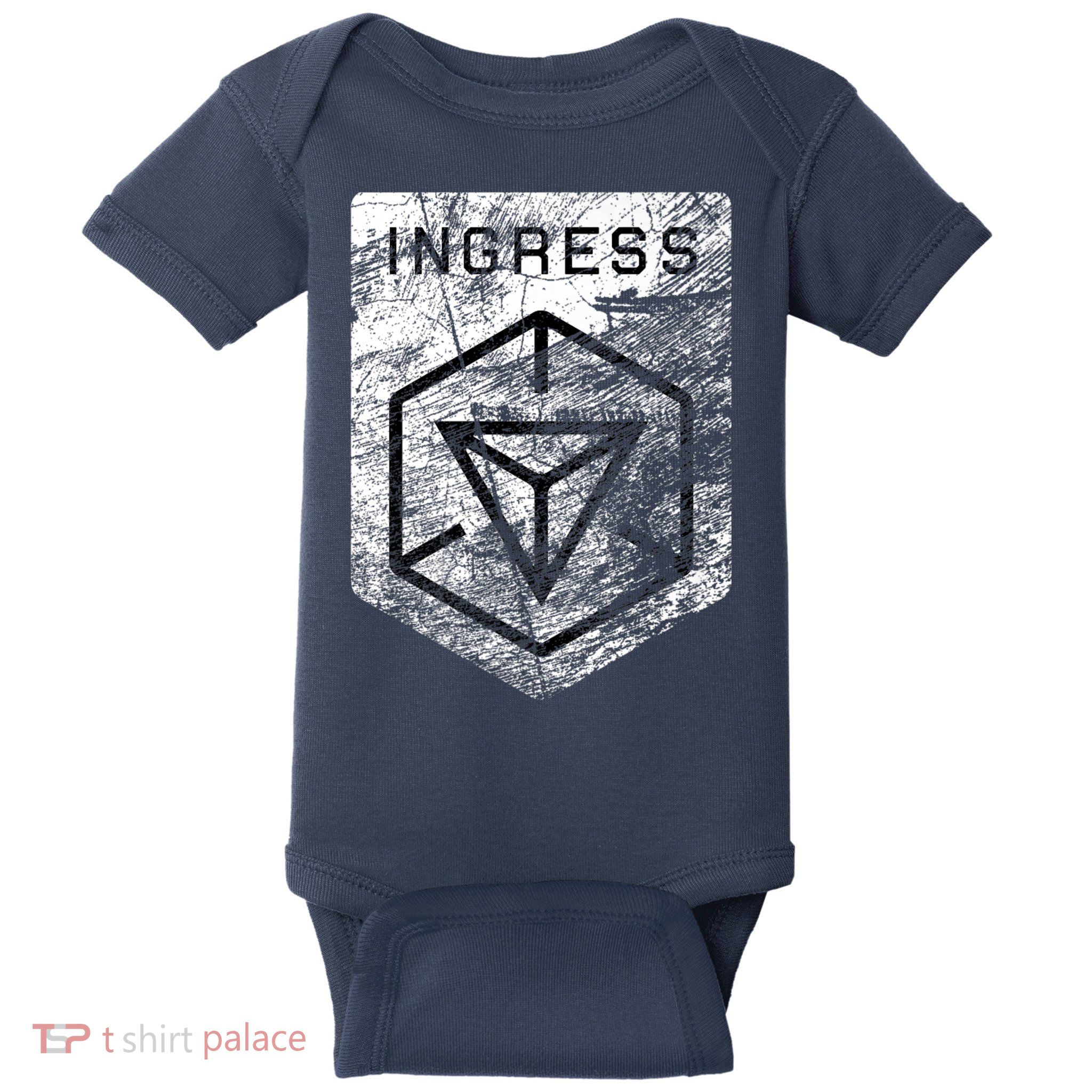 Ingress Distressed Premium Baby Bodysuit