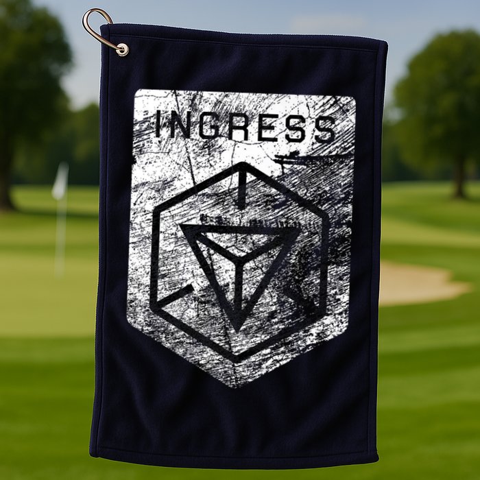 Ingress Distressed Premium Golf Towel