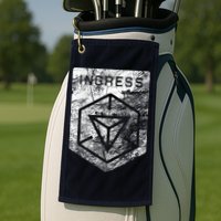 Ingress Distressed Premium Golf Towel