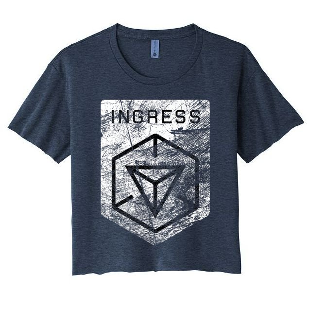 Ingress Distressed Premium Crop Top