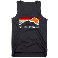 Im Done Peopling Tank Top