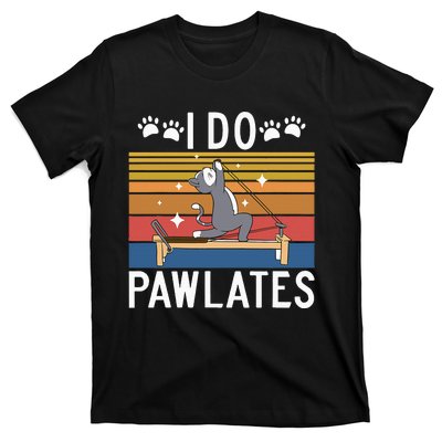 I Do Pawlates Cat Pilates T-Shirt