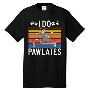 I Do Pawlates Cat Pilates Tall T-Shirt