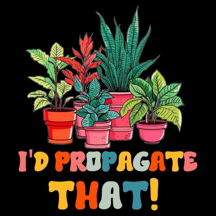 I D Propagate That Funny Plant Lover Gardener Gardening Impact Tech Backpack