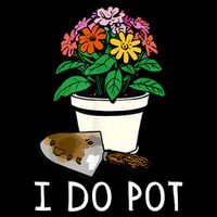 I Do Pot Flowers Cooling Performance Crew T-Shirt