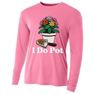 I Do Pot Cooling Performance Long Sleeve Crew