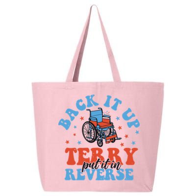 Independence Day Put It In Reverse Terry Funny 4th Of July 25L Jumbo Tote