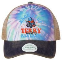 Independence Day Put It In Reverse Terry Funny 4th Of July Legacy Tie Dye Trucker Hat