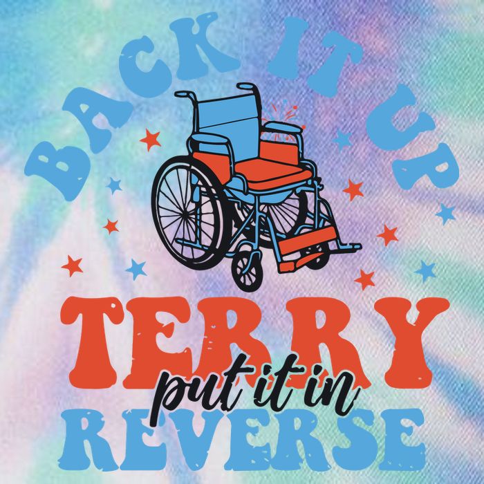 Independence Day Put It In Reverse Terry Funny 4th Of July Legacy Tie Dye Trucker Hat