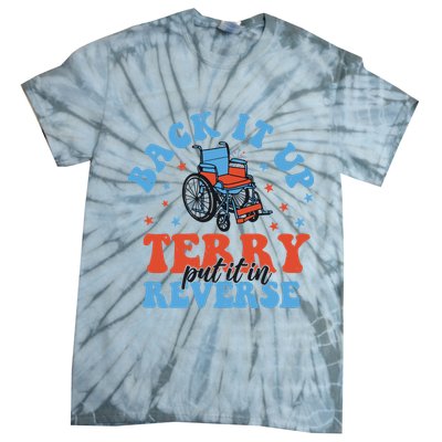 Independence Day Put It In Reverse Terry Funny 4th Of July Tie-Dye T-Shirt