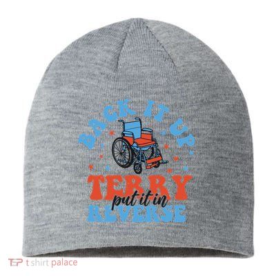 Independence Day Put It In Reverse Terry Funny 4th Of July Sustainable Beanie