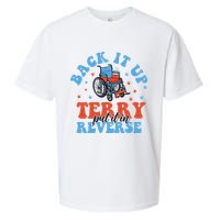 Independence Day Put It In Reverse Terry Funny 4th Of July Sueded Cloud Jersey T-Shirt