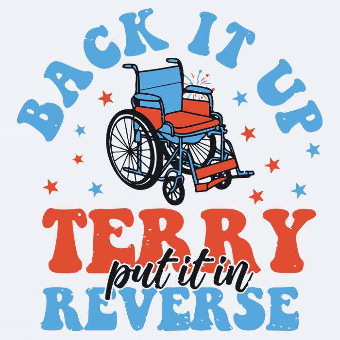 Independence Day Put It In Reverse Terry Funny 4th Of July Sueded Cloud Jersey T-Shirt