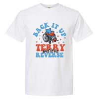 Independence Day Put It In Reverse Terry Funny 4th Of July Garment-Dyed Heavyweight T-Shirt