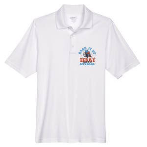 Independence Day Put It In Reverse Terry Funny 4th Of July Men's Origin Performance Pique Polo