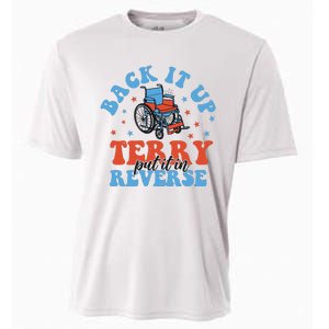 Independence Day Put It In Reverse Terry Funny 4th Of July Cooling Performance Crew T-Shirt