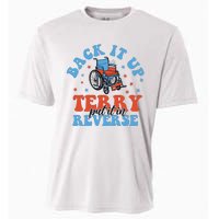 Independence Day Put It In Reverse Terry Funny 4th Of July Cooling Performance Crew T-Shirt