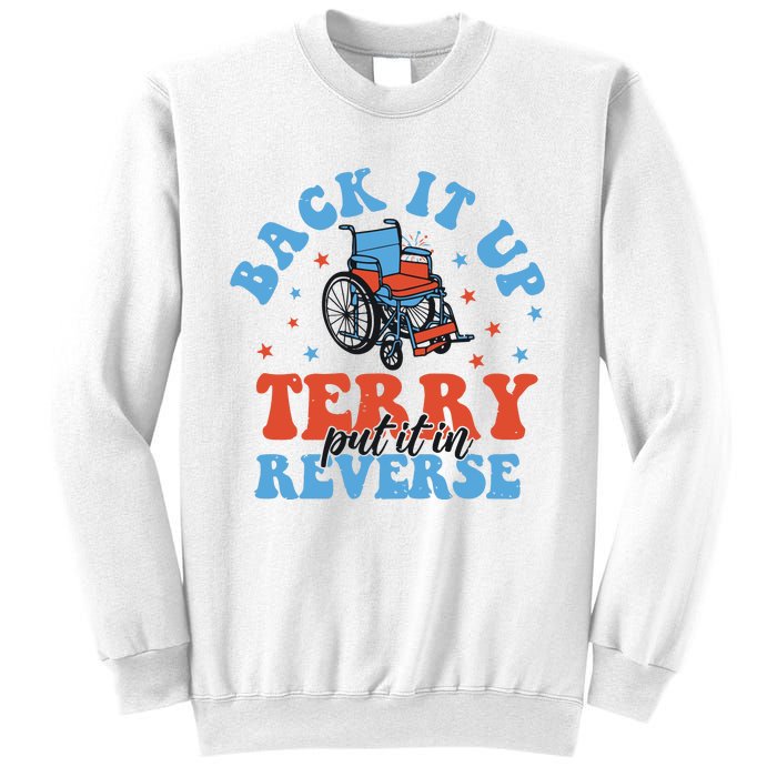 Independence Day Put It In Reverse Terry Funny 4th Of July Sweatshirt