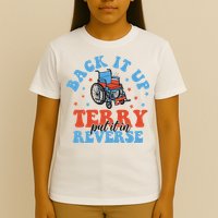 Independence Day Put It In Reverse Terry Funny 4th Of July T-Shirt