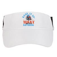 Independence Day Put It In Reverse Terry Funny 4th Of July Adult Drive Performance Visor
