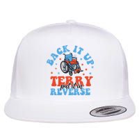 Independence Day Put It In Reverse Terry Funny 4th Of July Flatbill Hat