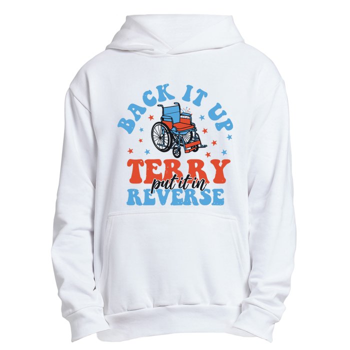 Independence Day Put It In Reverse Terry Funny 4th Of July Urban Pullover Hoodie